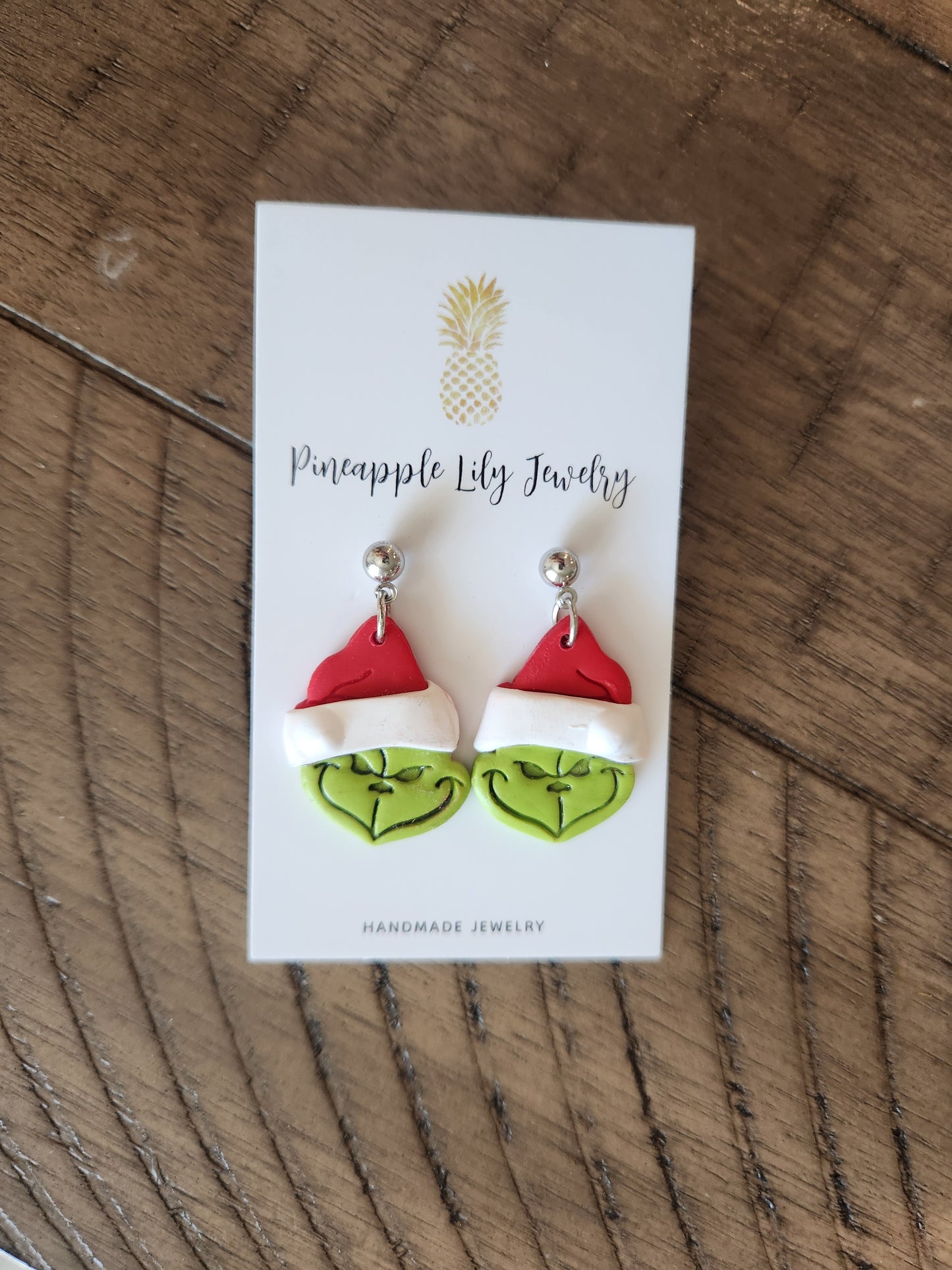 The "Grinch" earrings