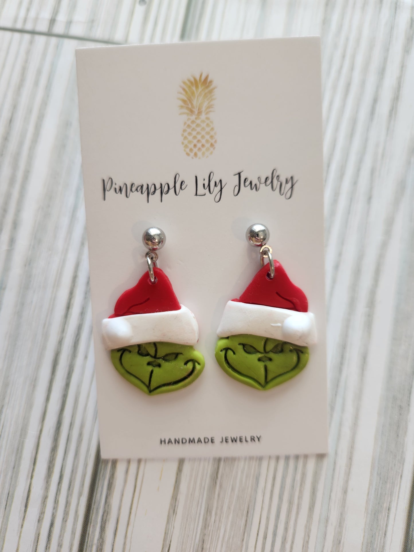 The "Grinch" earrings