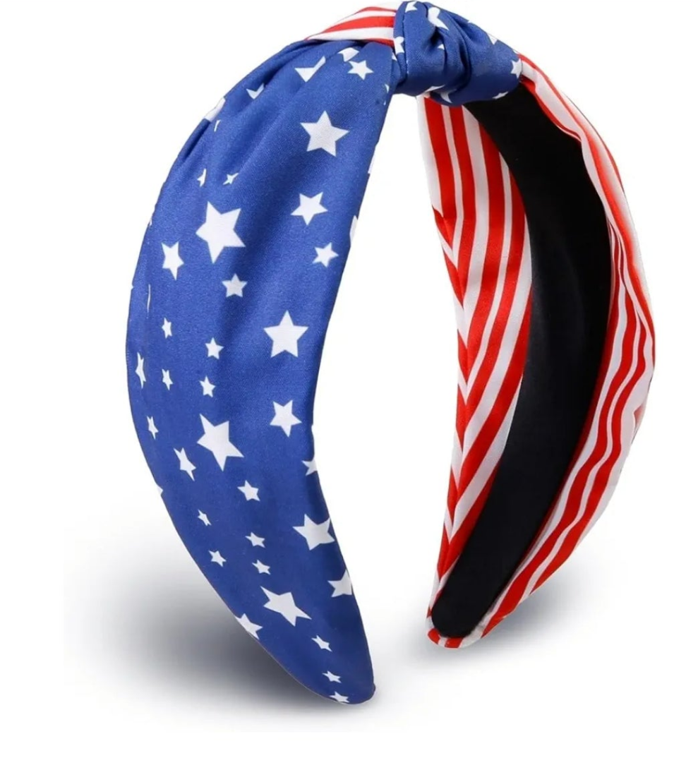 American flag headband