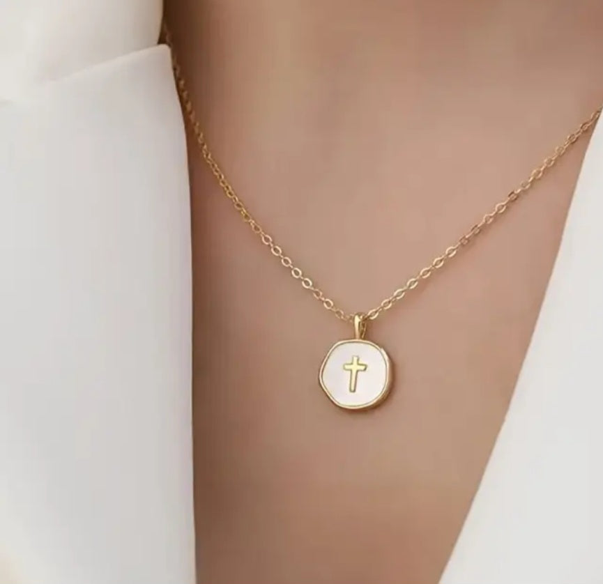 Cross Charm Necklace