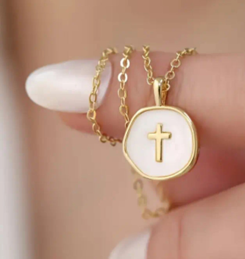 Cross Charm Necklace