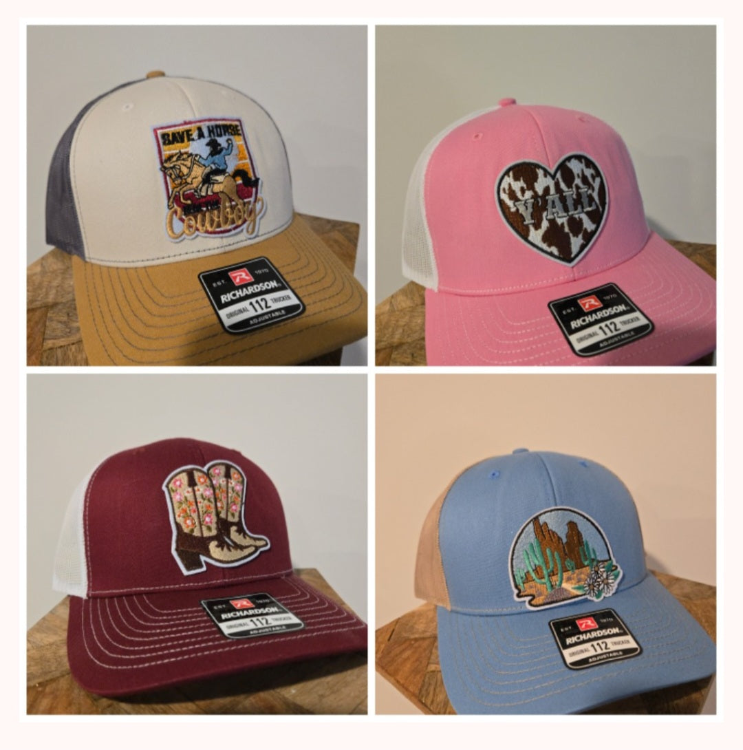 Custom trucker hats