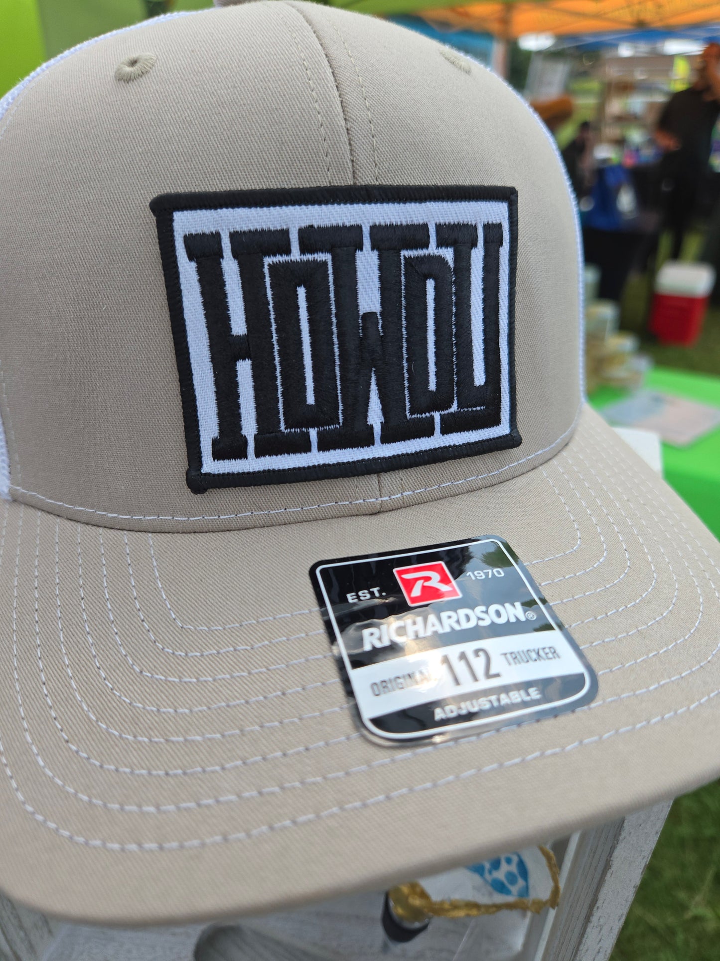 Pre-made trucker hats