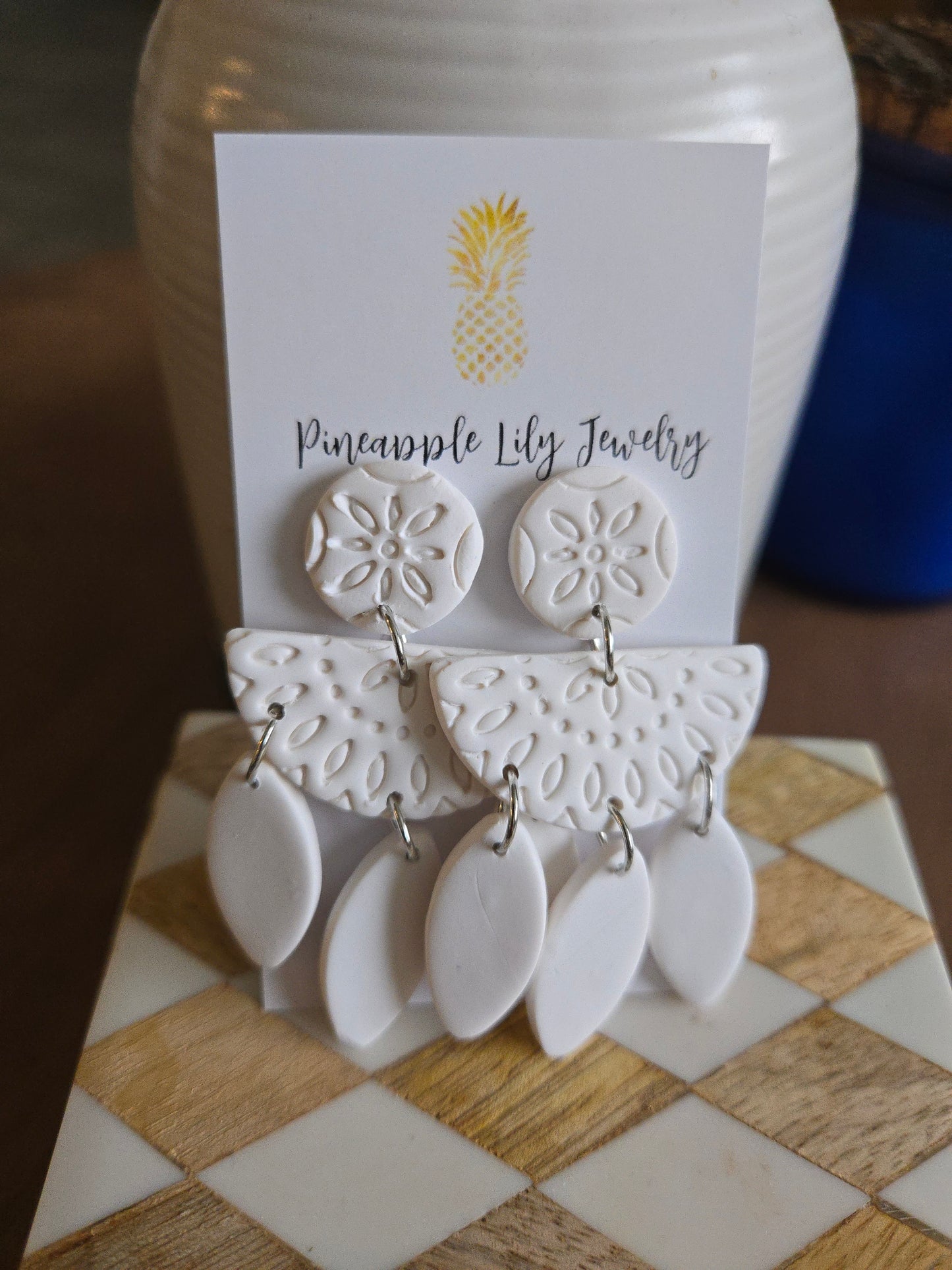The "Isabella" dangle earrings