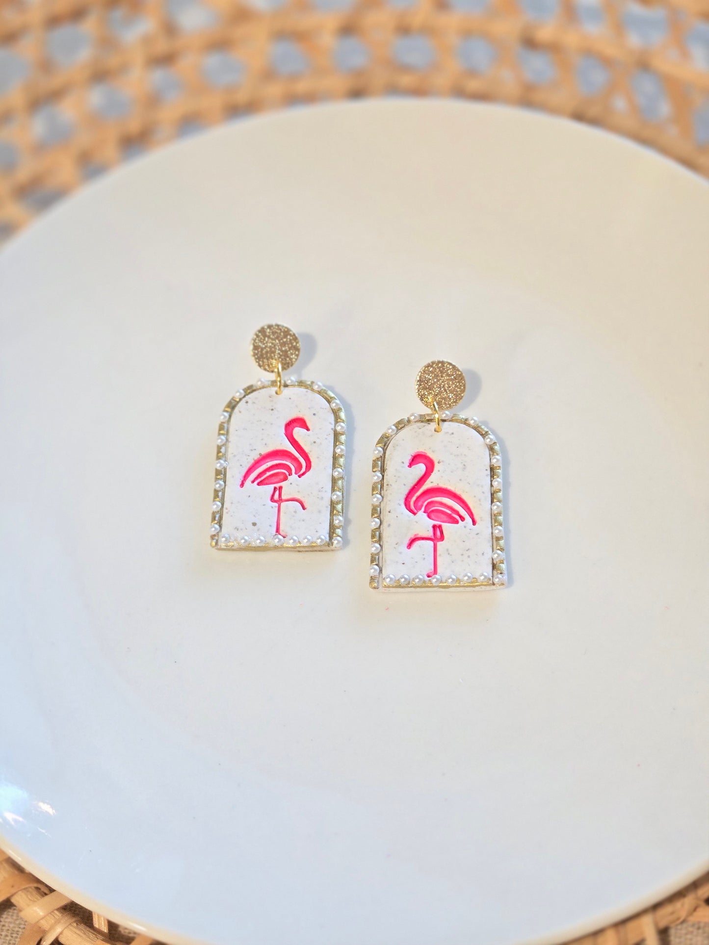 Flamingos and Pearls