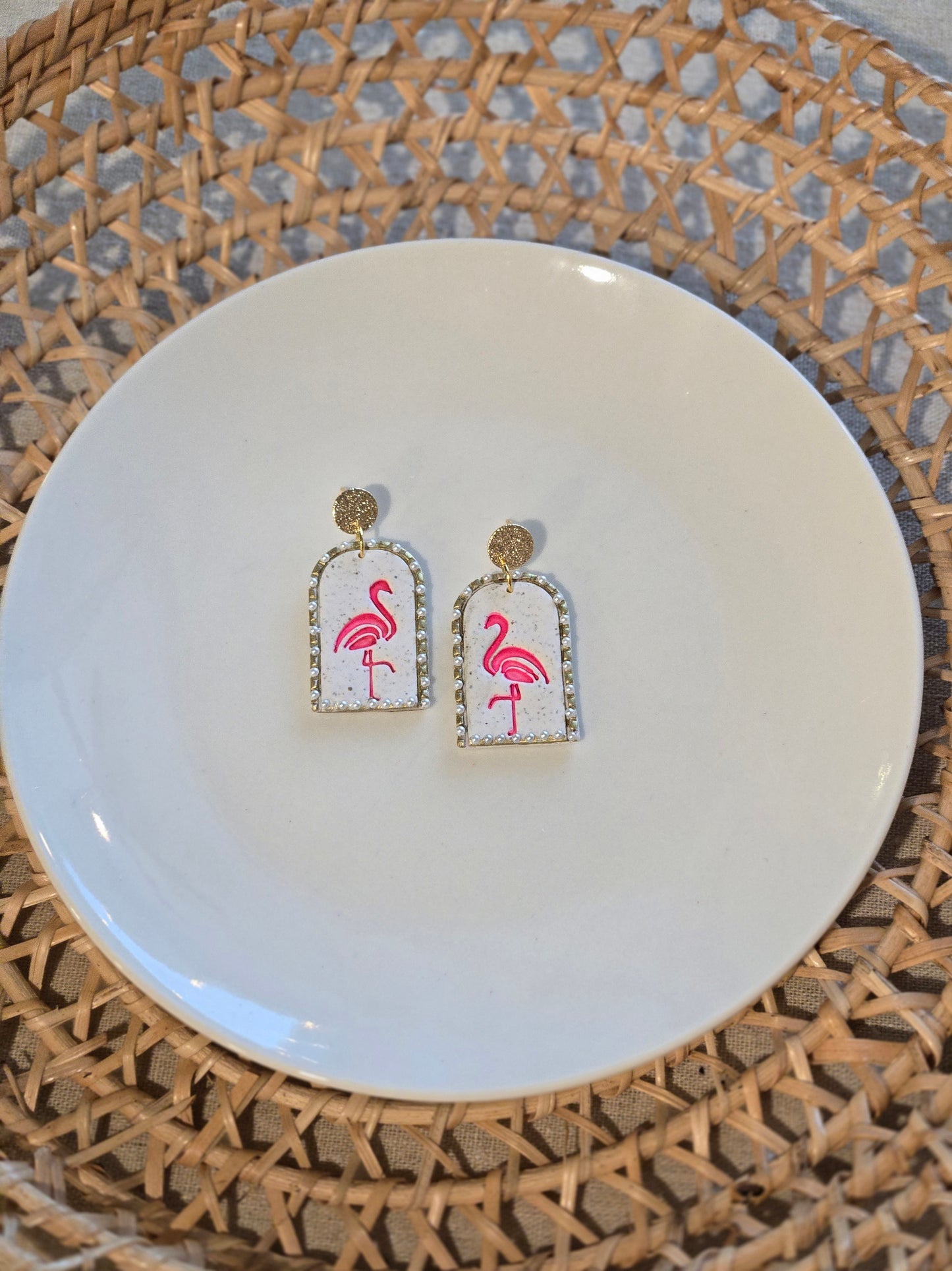 Flamingos and Pearls