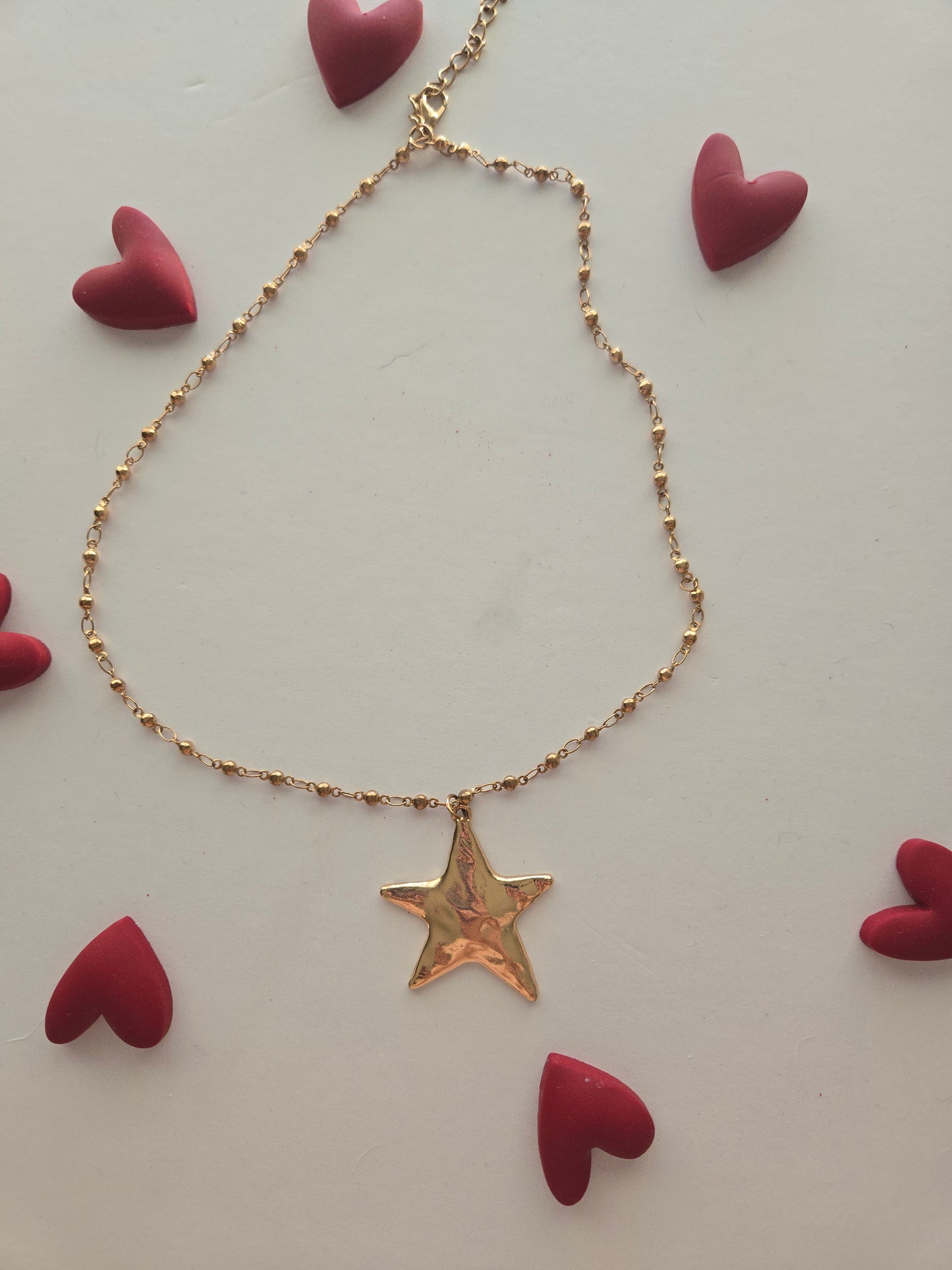 Star statement necklace
