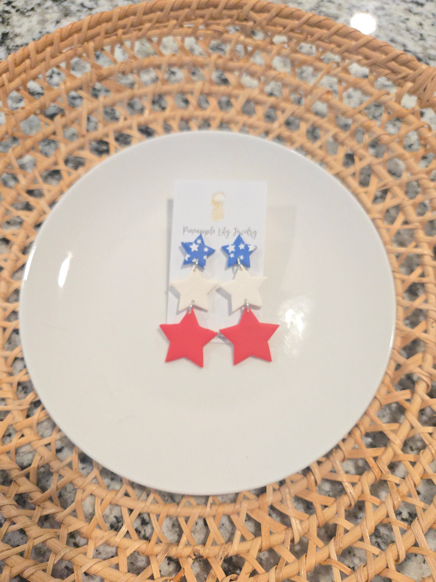 3 star Dangles