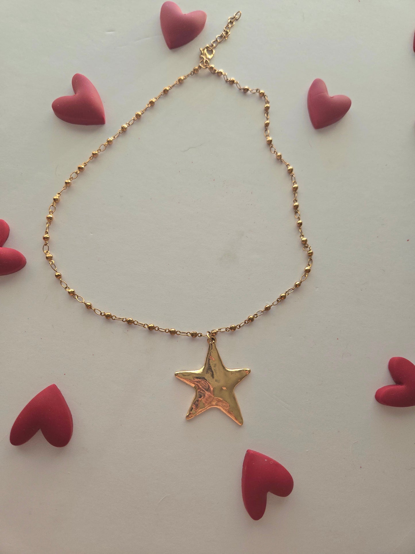 Star statement necklace