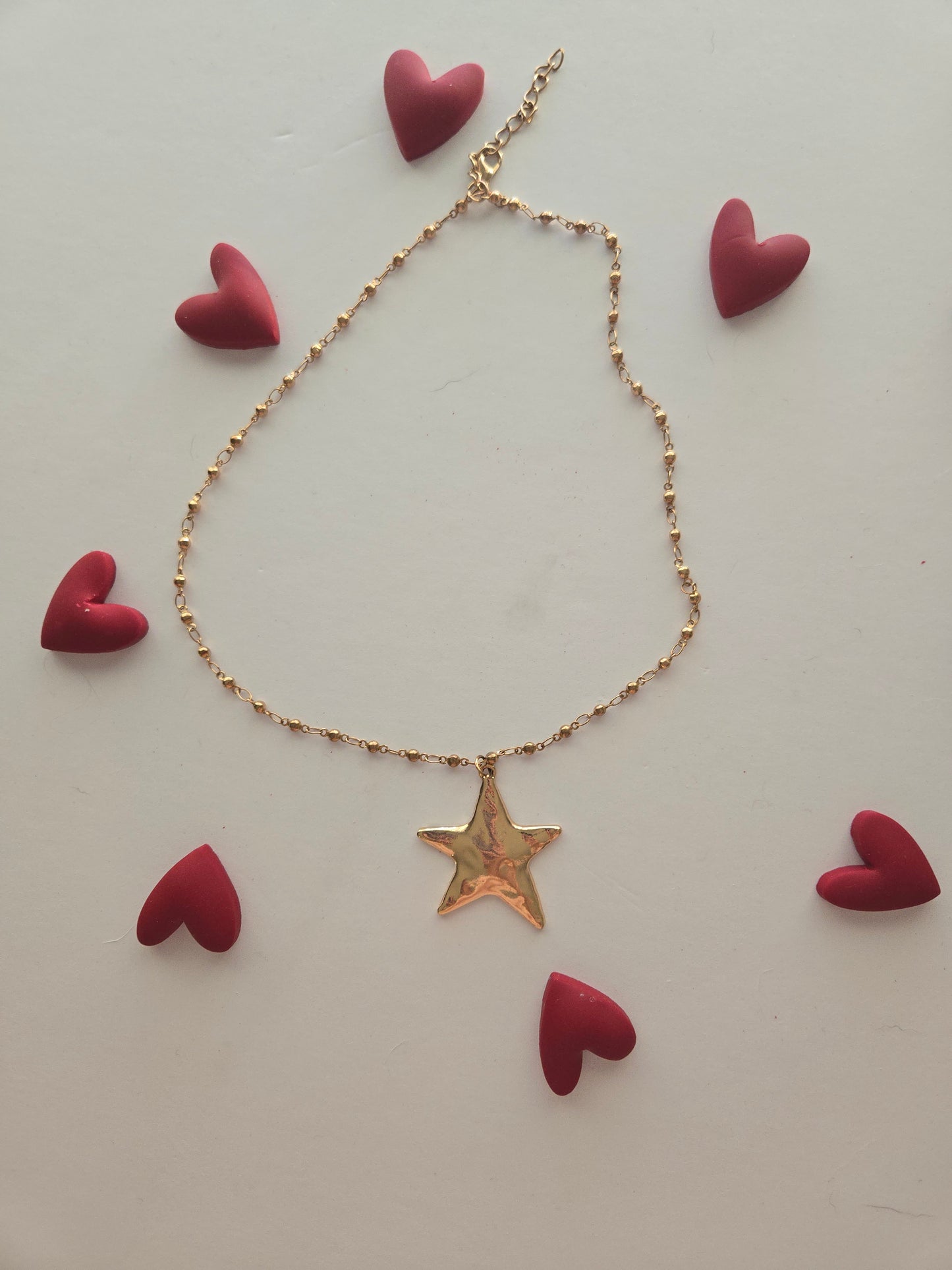 Star statement necklace