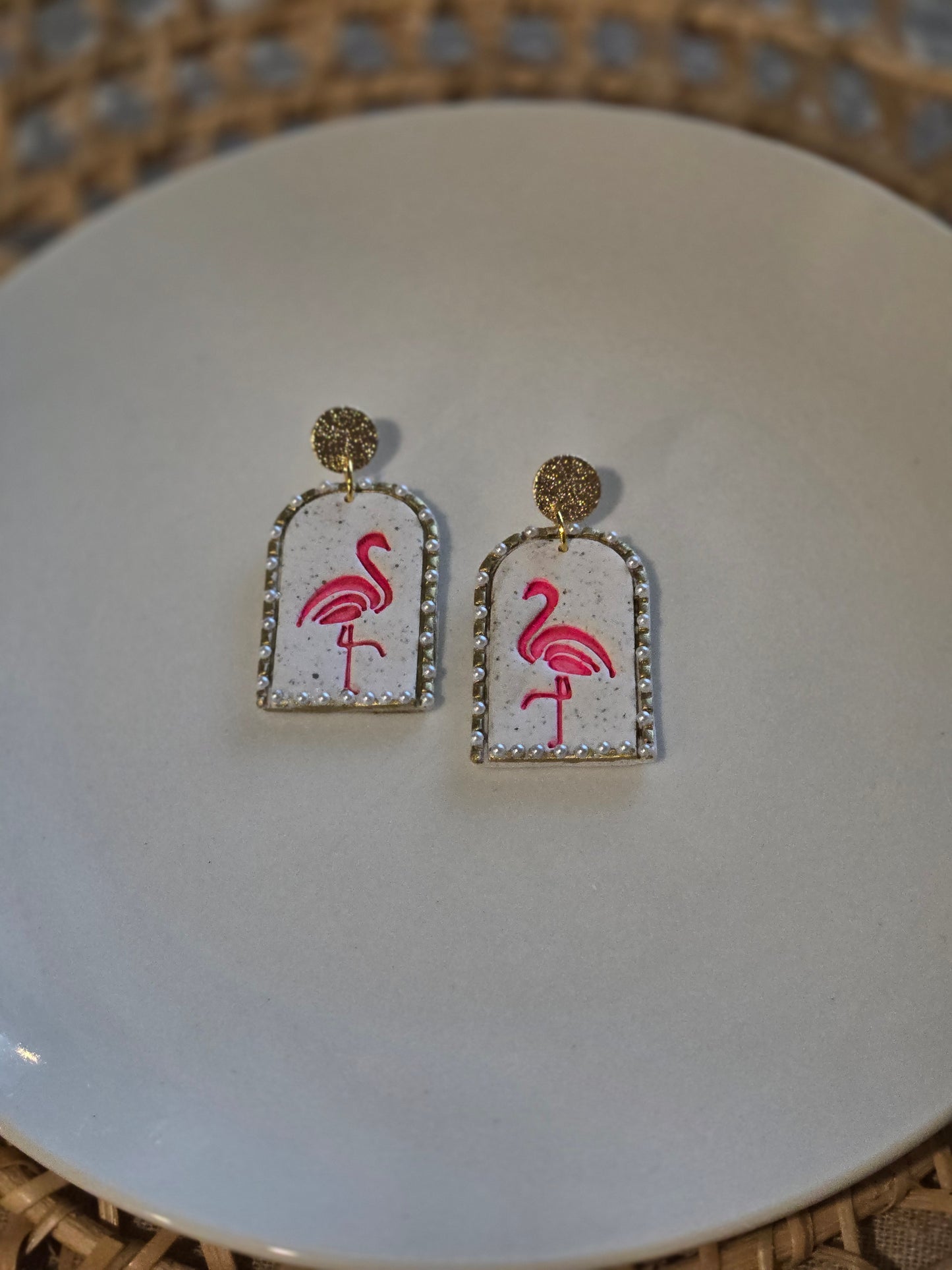 Flamingos and Pearls