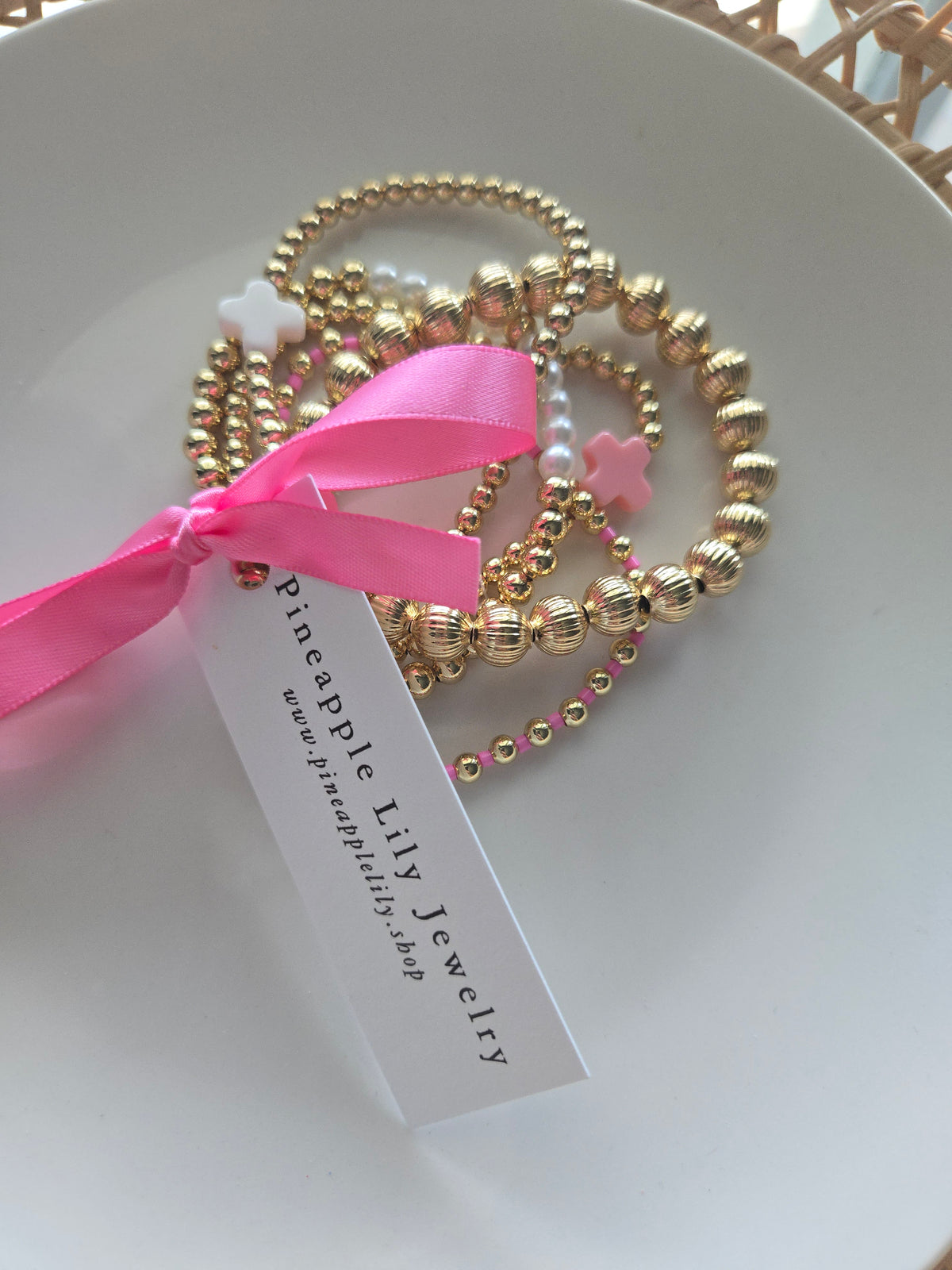 Pretty in Pink Bracelet set