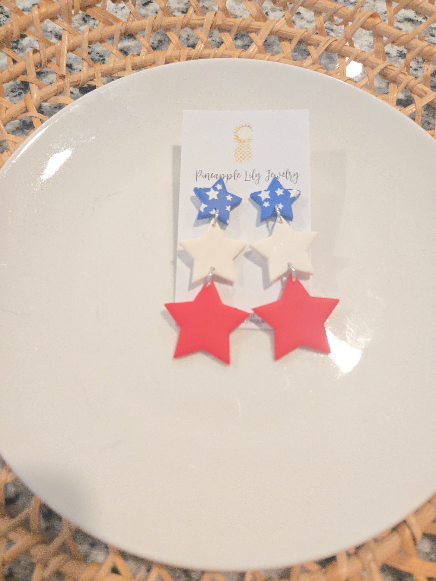3 star Dangles