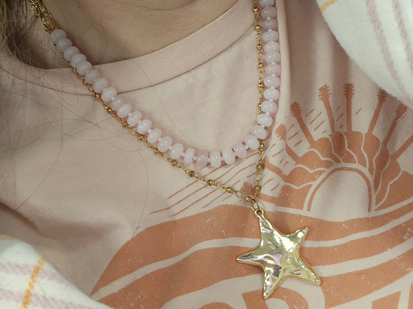 Star statement necklace