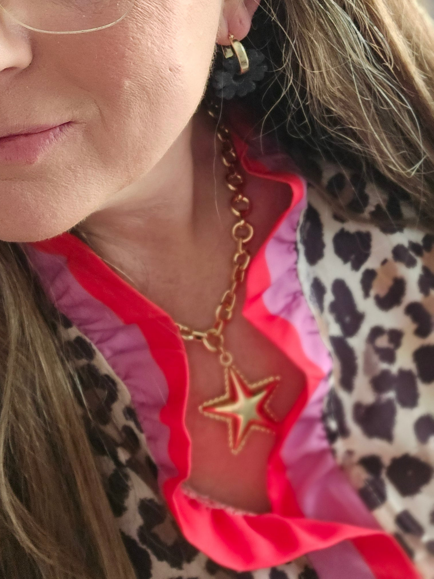 Gold Star Necklace